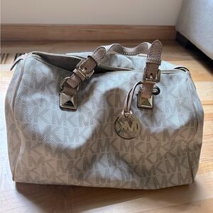 Michael Kors signature logo Satchel